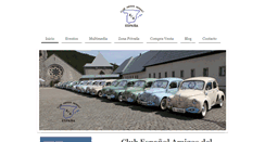 Desktop Screenshot of clubrenault4cv.com